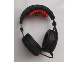 Hoofdtelefoon houder - muurbevestiging - wandbevestiging - Rood
