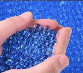 Afbeelding van Orbeez - water beads - blauw - gelballetjes - waterballetjes - Waterabsorberende Gelballetjes - waterparels - 8mm - 6000 speelgoed