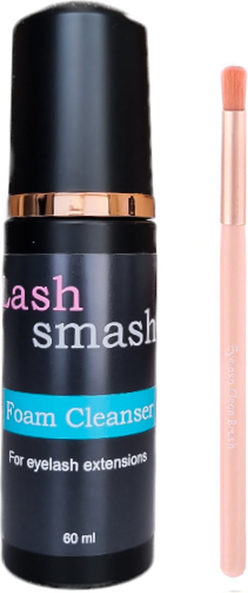 Lash Foam cleanser 60ml, geen parabenen, mild, luxe verpakking