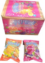 Diamant Fruit Ring Candy Japans - 24 stuks - Snoep box - Halal