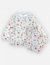 Noukie's - Pyjama - Meisje - Fluweel - Bloem - Multicolor - 7/8 jaar 122/128