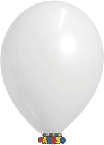 Zakje Met 15 Witte Ballonnen 30cm Doorsnee Biologisch Afbreekbaar