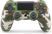 Dadson Draadloze Controller - Geschikt voor PS4 - Camouflage Groen