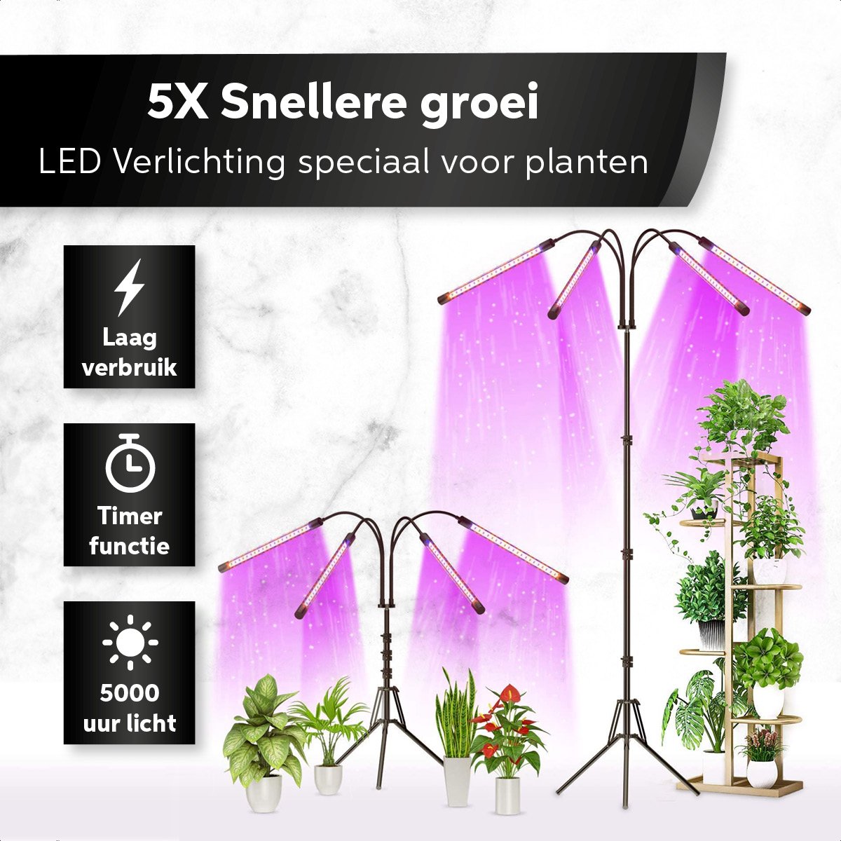 Led-plantenlamp volledig spectrum (C