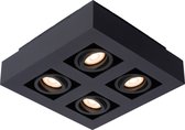 EGLO Mendoza Opbouwlamp - GU10 - 25 cm - Zwart
