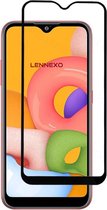 Full Cover Screenprotector Geschikt Voor Samsung Galaxy A03s - Volledige Beschermglas - PREMIUM Tempered Glass - 1 stuk
