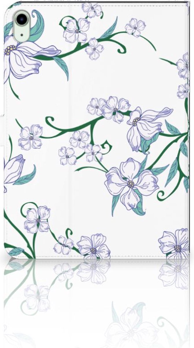iPad Air (2020/2022) 10.9 inch Uniek Tablet Cover Blossom White