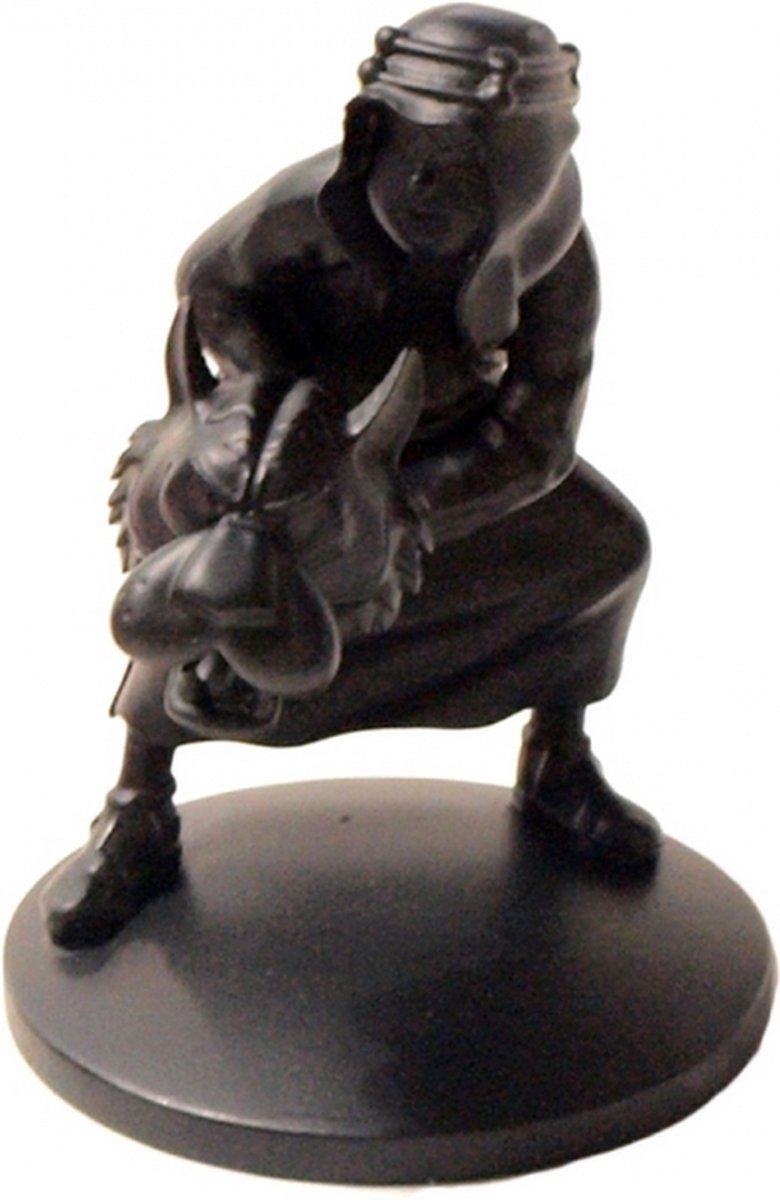 Verzamelfiguur Kuifje Abdallah Moulinsart Zwart Monochroom (42167) 9 cm