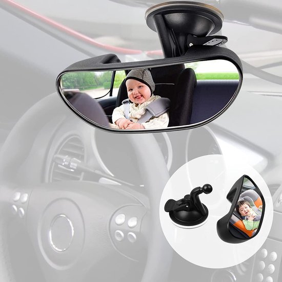 Autospiegel Baby - Achteruitkijkspiegel - Baby Autospiegel - Babyspiegel  Auto - Baby