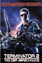 Wandbord Movie Prop - Terminator 2 Schwarzenegger