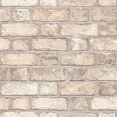 Noordwand Homestyle Behang Brick Wall beige en grijs