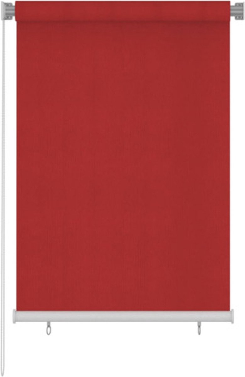 vidaXL-Rolgordijn-voor-buiten-100x140-cm-HDPE-rood