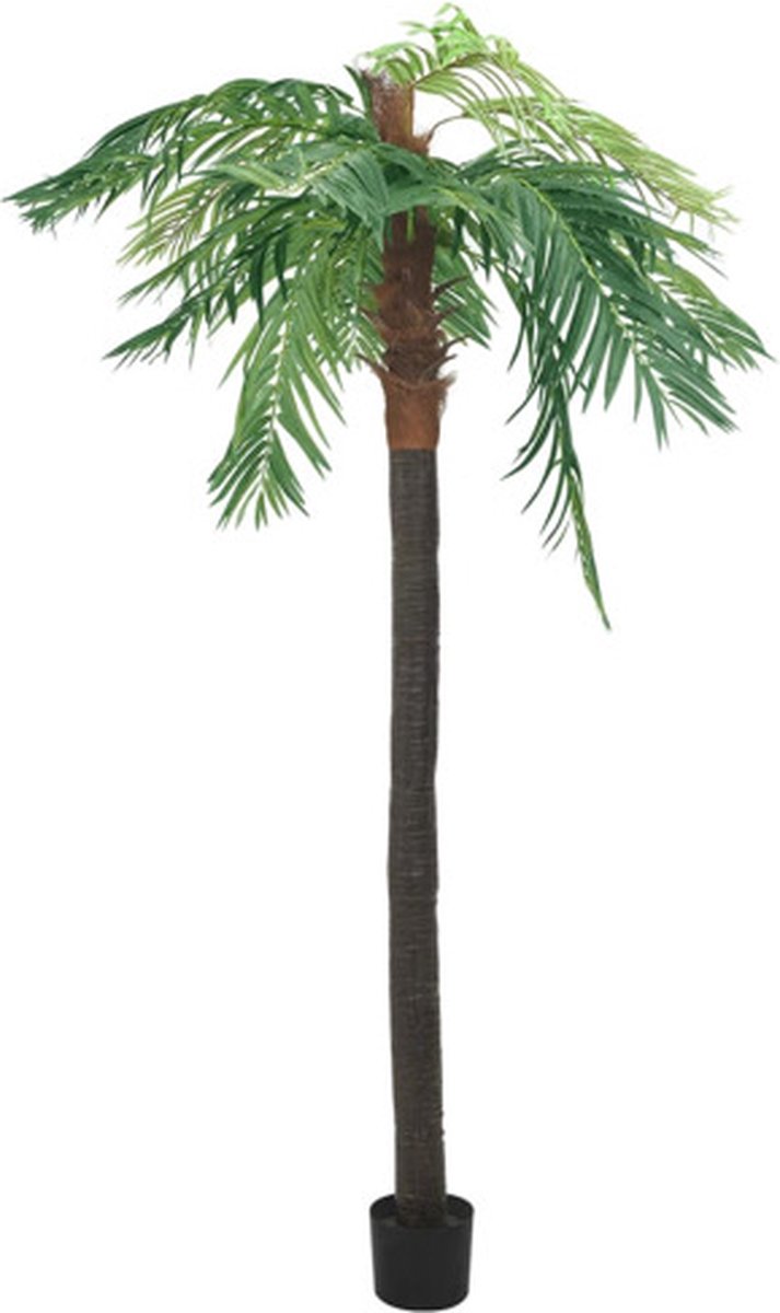 vidaXL Kunstboom - met - pot - phoenixpalm - 305 - cm - groen