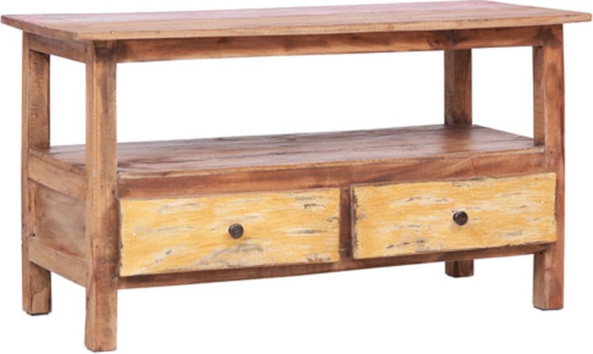 Tv-meubel 120x30x40 cm massief gerecycled hout