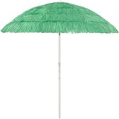 vidaXL Parasol de plage 240 cm Vert