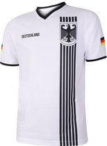 Duitsland Voetbalshirt Thuis - Strepen Zwart Wit - Voetbalshirts Kinderen - Jongens en Meisjes - Sportshirts - Volwassenen - Heren en Dames-128