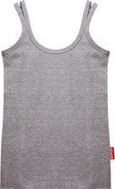 Claesen's® - Meisjes Singlet Grijs - Grey - 95% Katoen - 5% Lycra