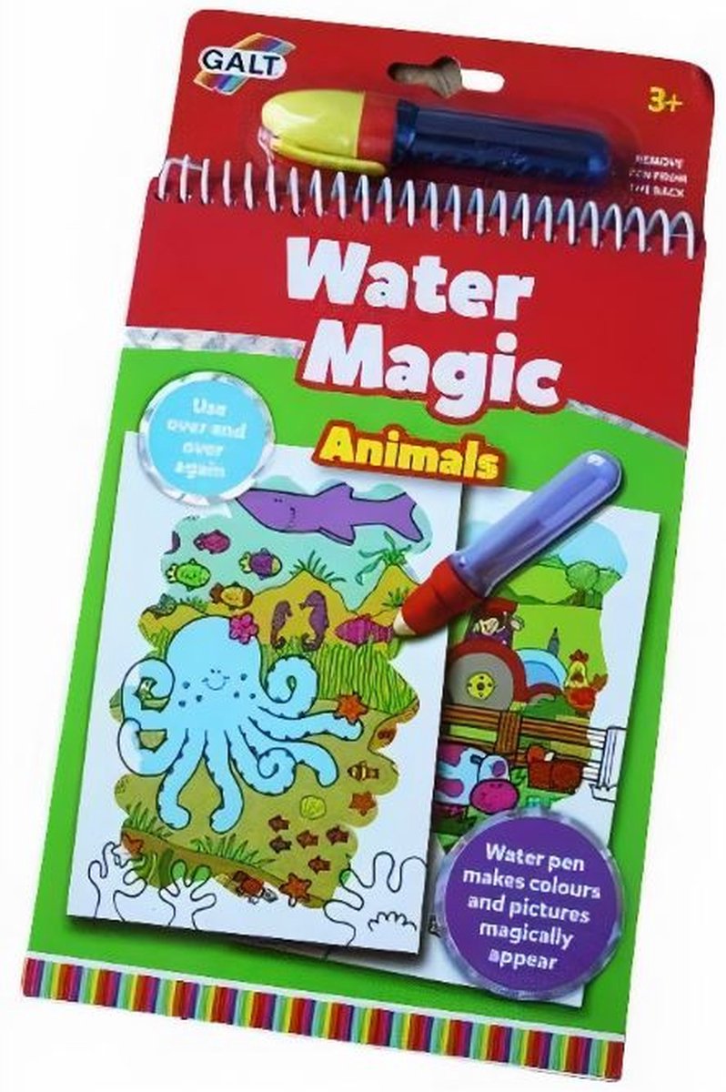 Galt Waterkleurboek Water Magic Animals - Kleurboek — afbeelding 18