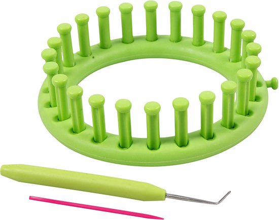 Creotime Knitting loom, d: 12 cm, 1 stuk