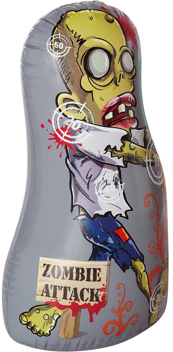 Happy People Target Zombie 100 Cm Grijs