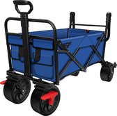 Bolderkar - Bolderkar - Opvouwbaar - 80KG Draagkracht -klapbare Bolderwagen/Transportwagen  Wasbaar Polyester