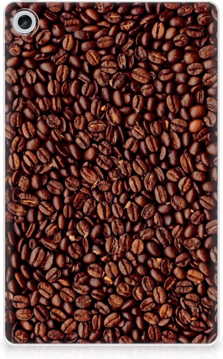Back Cover voor Lenovo Tab M10 Plus (3e generatie) Tablet Cover Koffiebonen