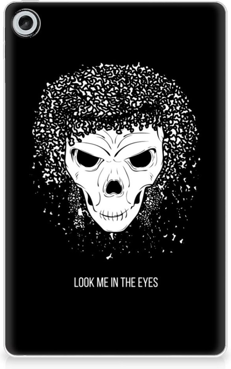 Back Cover voor Tablet BackCover Lenovo Tab M10 Plus (3e generatie) Skull Hair