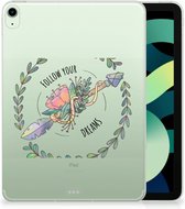 TPU Siliconen Backcase iPad Air (2020/2022) 10.9 inch Fotohoesje Boho Dreams met transparant zijkanten