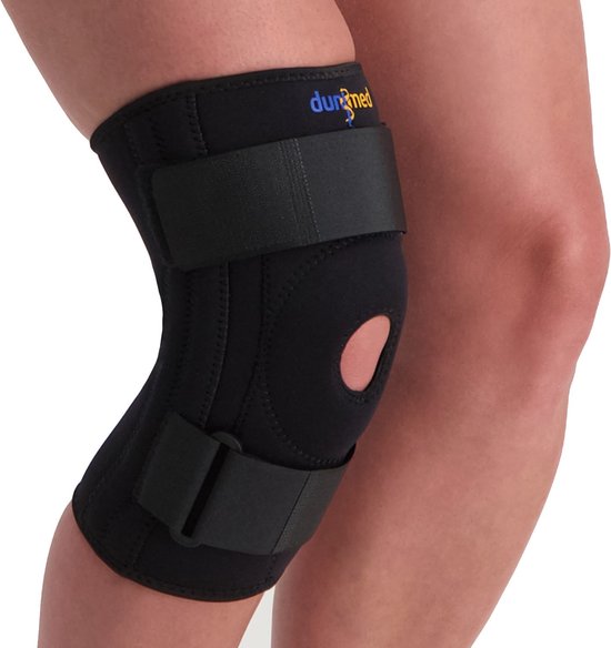 Dunimed Kniebrace met Baleinen - Verstelbare Knieband - Kniebandage - Patellabrace - Ondersteuning en Versterking Knie - Maat M