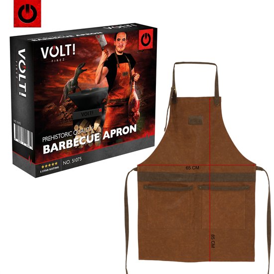 VOLT! Tablier Barbecue - Accessoires BBQ - Tablier Homme - Tablier de  Cuisine Homme 