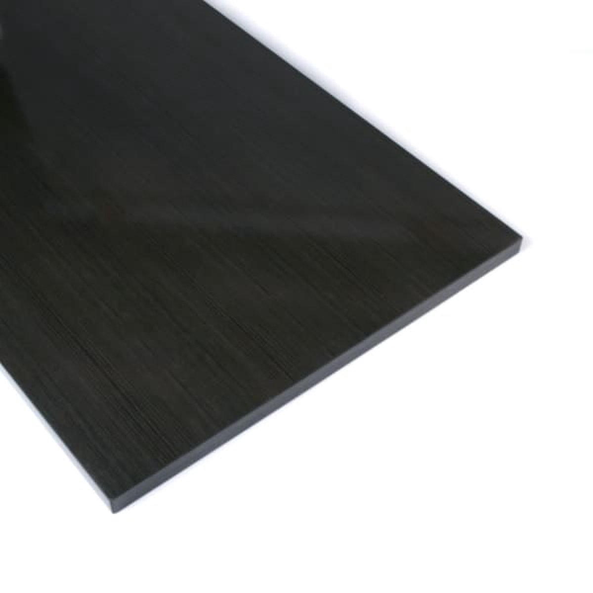 10 STUKS! (Boeken)plank / Schap Antraciet/Houtnerf (40cmx120cm) Melamine,MDF.