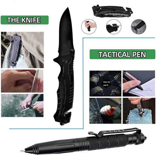 Fire Steel Outdoor Equipment - Flint Survival Kit with Paracord Fire Steel Outdoor Equipment - Flint Survival Kit with Paracord