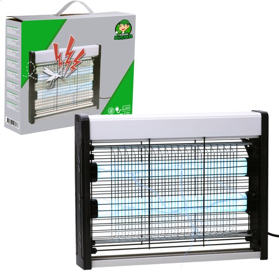 VerminBuster Muggenlamp UV Licht - Insectenlamp - Vliegenlamp - Muggenvanger - Vliegenvanger - Muggenstekker