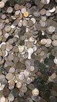 Munten India - Een 1/2 kilo authentieke Indiase munten voor uw verzameling, kunstproject, souvenir of als uniek cadeau. Gevarieerde samenstelling.