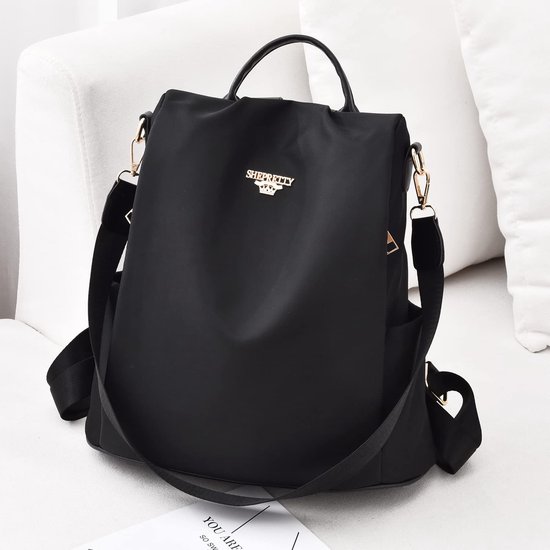 Shepretty Dames anti-diefstal rugzak schoudertas schooltas 12911
