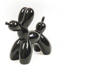 Ornament - Ballon hond Zwart