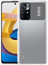 Xiaomi Poco M4 Pro 5G TPU Case hoesje - Just in Case - Effen Transparant - TPU (Zacht)