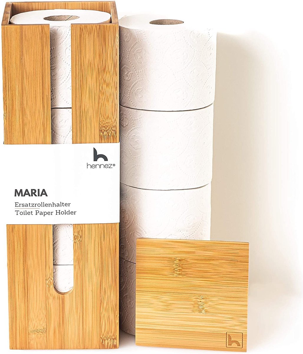 Toiletrolhouder – badkamer – houder voor toiletrol - duurzaam