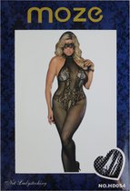 Bodystockings katja - Zwart - S/XL