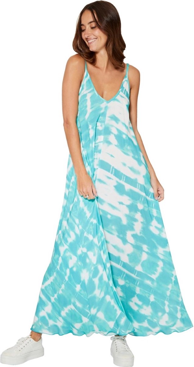 Robe Longue En Soie Multicolore Bohemy Ibiza - Taille Unique - Neuf Avec étiquettes