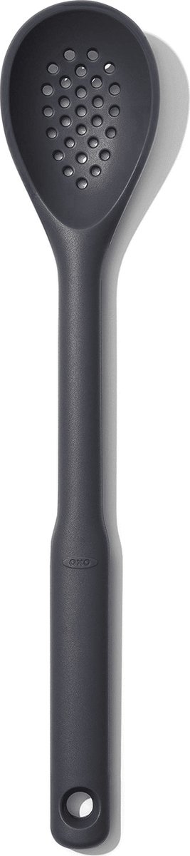 OXO - Good Grips - Opscheplepel Met Gaatjes - Siliconen - Grijs