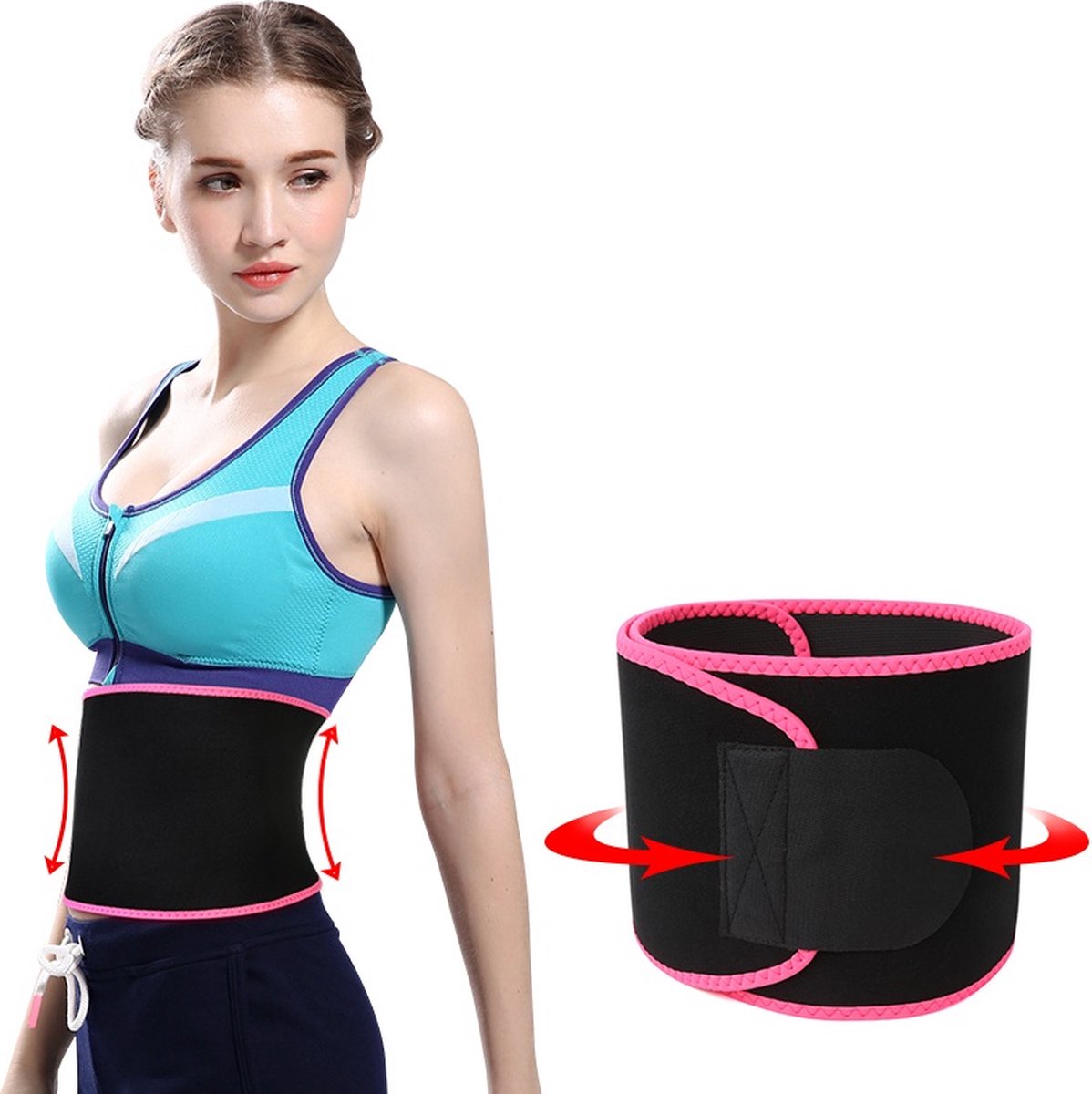 Goedkoopste Sport Waist Trainer - Afslankband - Zweetband - Afslanken - Buikband afvallen - Fat burner