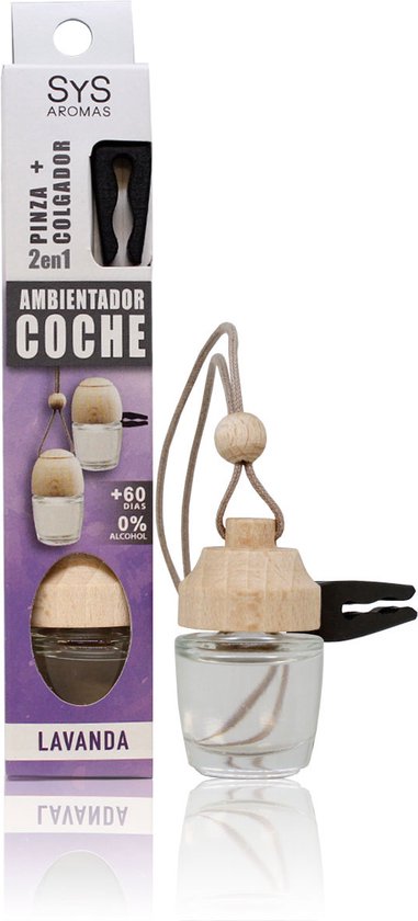 Auto Shine - Luchtverfrisser auto – Lavendel - Autoparfum - Geurverfrisser – Geurboom