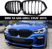 BMW X6 G06 Calandre Monobarre Zwart Brillant Grille Rein Calandre XDrive 30D 40D 40i 50i M Sport Look