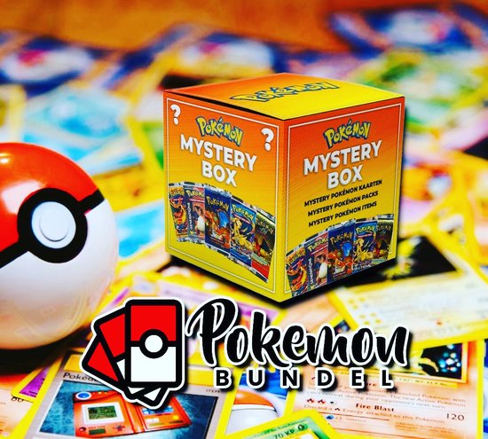 Afbeelding van het spel Mystery Box -Klein - Pokémon kaarten - Booster packs - Verrassing - Pokemon