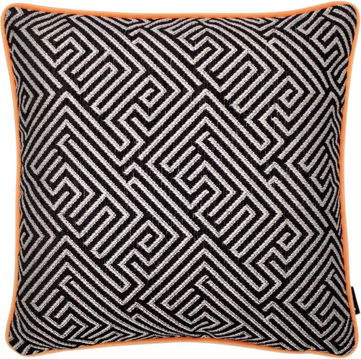 Raaf sierkussen-hoes Maze 2.0 perzik 50x50 cm