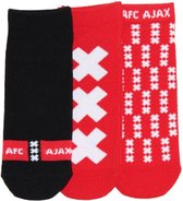 Ajax Sneakersokken / Enkelsokken | 3 paar Sokken | Maat 35-38