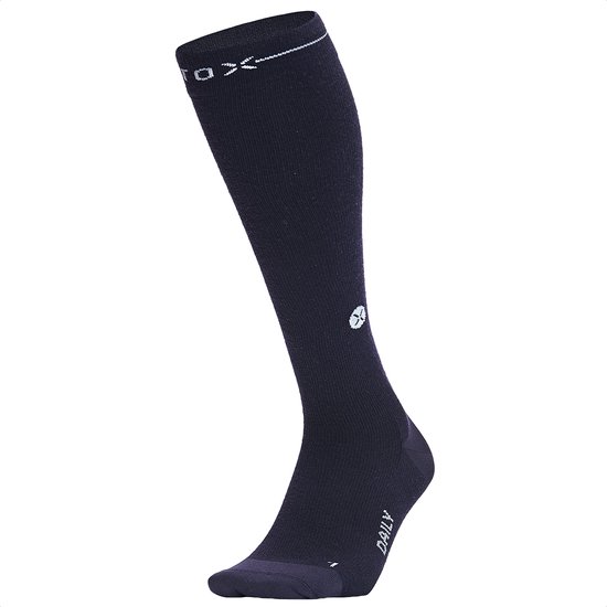 STOX Energy Socks | Chaussettes homme | Chaussettes de compression qualité supérieure | Chaussettes de confort en laine mérinos | Soulage les jambes fatiguées, douloureuses, gonflées