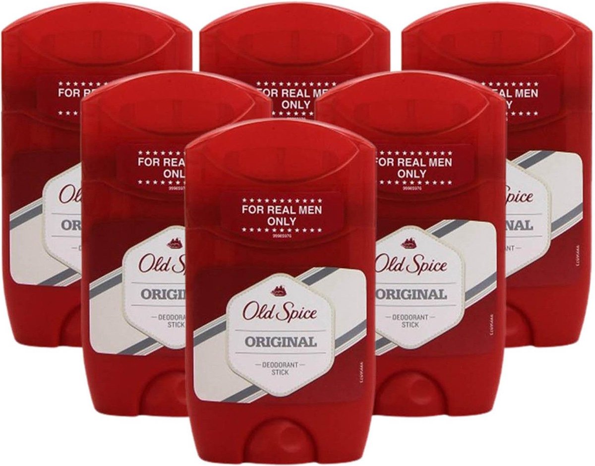 Goedkoopste Old Spice Original Deo Stick - Voordeelverpakking 6 x 50 ml