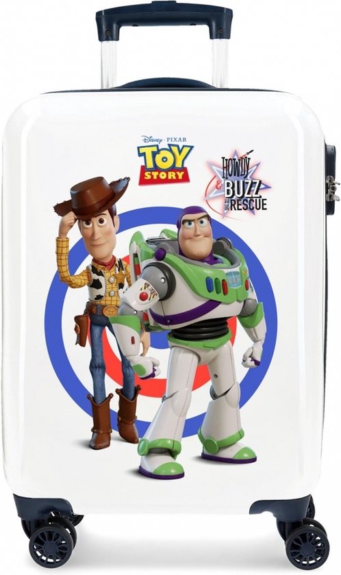 Valise enfant Disney Toy Story 55 Cm Abs 32 Litre Wit/ bleu | bol.com